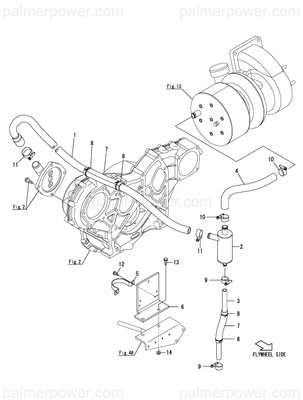 Order YANMAR 127699-03110 Bracket,Separator