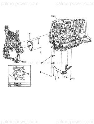 Order YANMAR 120670-01580 Cover Assy, Oil Pump