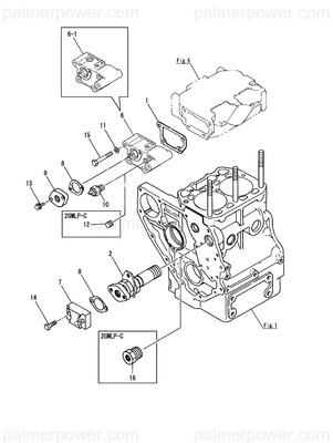 Order YANMAR 128272-49200 Flange
