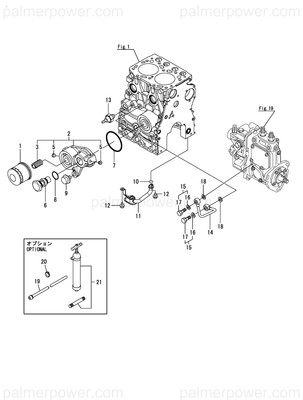 YANMAR 746623-35460 Seals Kit, Fm200Ds | PalmerPower