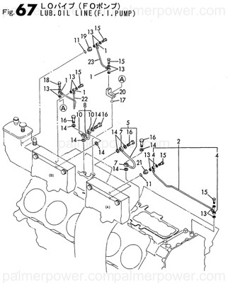 Order YANMAR 148016-39570 Pipe Assy, Oil