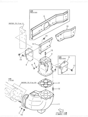Order YANMAR 148218-13280 Support