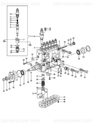 Order YANMAR X1341539320 Plunger Assy