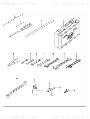 Order YANMAR 28110-070080 Spanner, 7X8