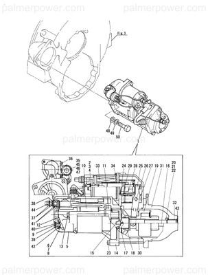 Order YANMAR 127495-77190 Bracket, Rear