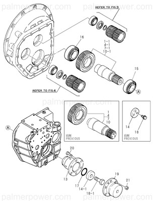 Order YANMAR 177052-03611 Shaft, Output I=2.96