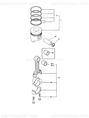 Order YANMAR 120130-23921 Bearing, Piston Pin