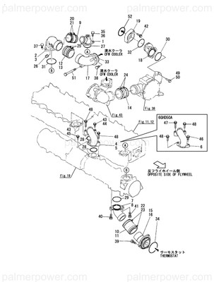 Order YANMAR 128627-49531 Joint, Thermo Inlet