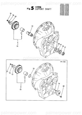Order YANMAR 176003-03940 Shaft, Gear