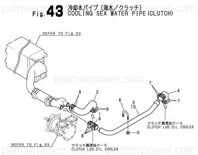 Order YANMAR 126684-49680 Pipe, Water