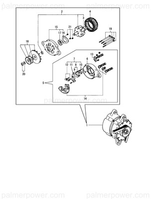 Order YANMAR XL235G5315 Regulator Assy
