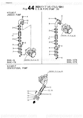 Order YANMAR 43320-551780 Flange