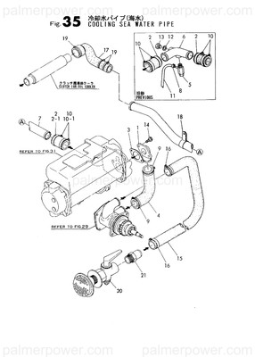 Order YANMAR 120140-49440 Pipe, Water