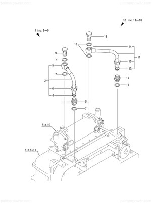 Order YANMAR 177514-07061 Pipe Assy, Cooler
