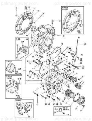 YANMAR 196460-02750 Tie, Metal Wrap | PalmerPower