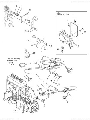 Order YANMAR 126438-66750 Bracket