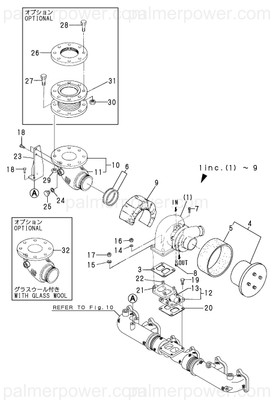 Order YANMAR 127653-18390 Insulator
