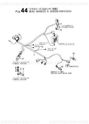 Order YANMAR 127610-91680 Sensor, 12V