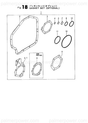 Order YANMAR 177010-02163 Gasket, Cover