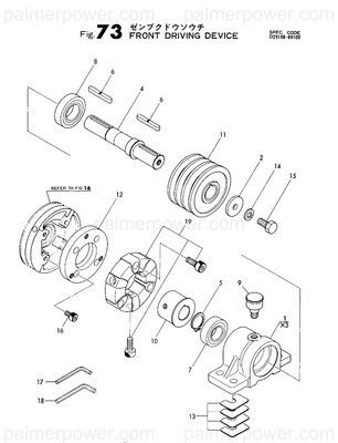 Order YANMAR 129198-89260 Flange