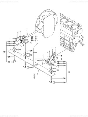 Order YANMAR 127621-08141 Bottom Board