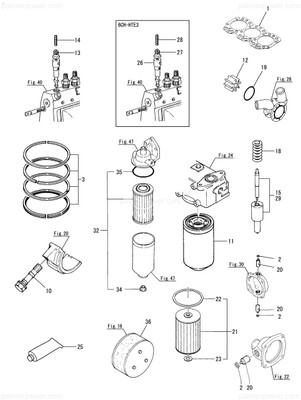 Order YANMAR 47777-200100 Packing, Liquid