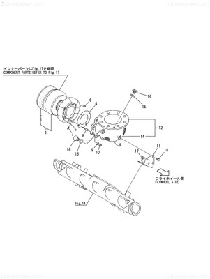 Order YANMAR 128633-13312 Support