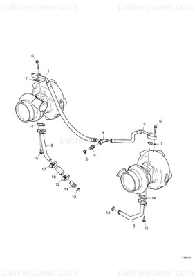Order YANMAR 165000-50750 Pipe, Oil Return