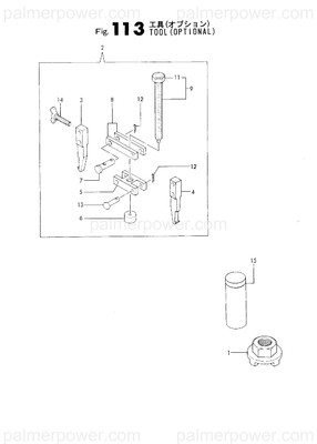 Order YANMAR 22414-160120 Pin, Cotter 1.6X12