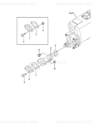 Order YANMAR 43560-551180 Joint, Pipe Cw