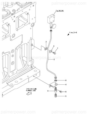 Order YANMAR 43550-000500 Union
