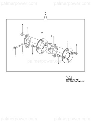 YANMAR X1566152600 Washer