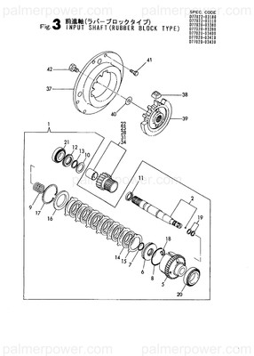 Order YANMAR 177020-03370 Disk, Friction