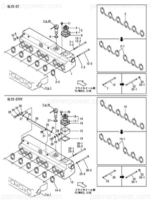 Order YANMAR 119595-44800 Joint, Rubber