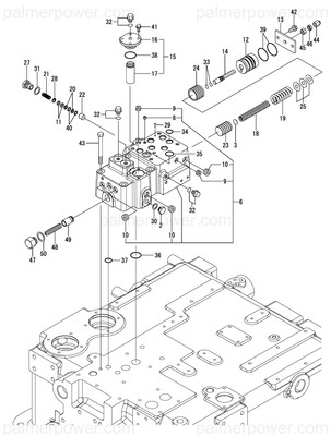Order YANMAR 177360-04810 Cover, Filter