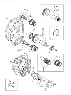Order YANMAR 177056-03160 Pinion, Z=29 I=2.55