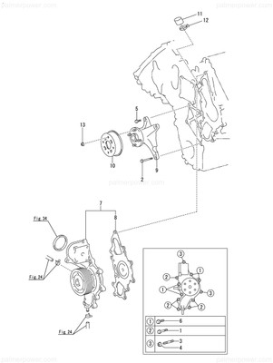 Order YANMAR 119798-42060 Clip, Hose