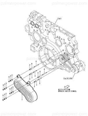 Order YANMAR 43711-572551 Spacer
