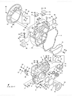 Order YANMAR 177010-02261 Gasket