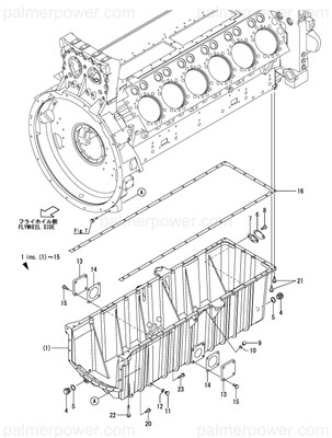 Order YANMAR 43400-551461 Gasket