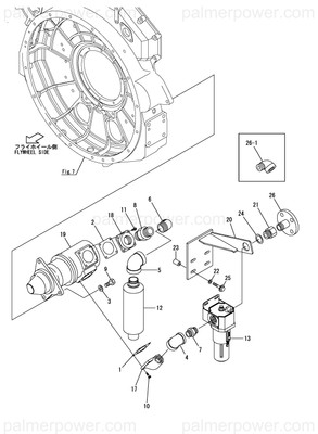 Order YANMAR 43100-552880 Silencer