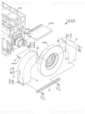 Order YANMAR 26647-080122 Bolt, Wing M8X12