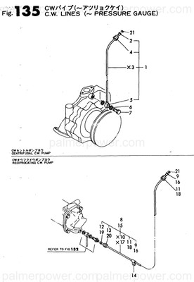 Order YANMAR 135610-49381 Pipe, Water
