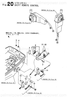 Order YANMAR 196630-34020 Lever, Clamp