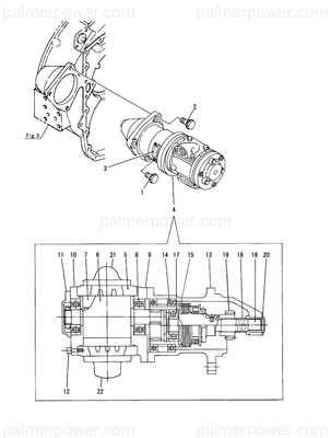 Order YANMAR 44100-562270 Blade, Air Starter