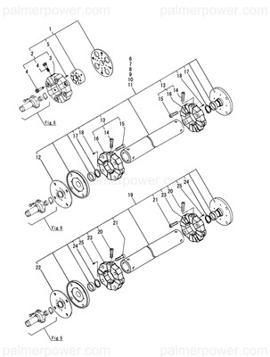 Order YANMAR 196346-23040 Shaft, L=400