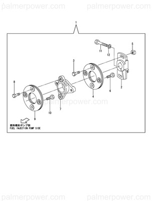 Order YANMAR X1566095100 Coupling