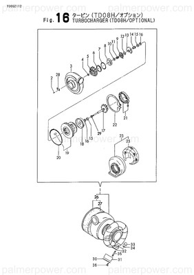 Order YANMAR X4918840200 Wheel Compressor