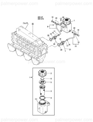Order YANMAR 127487-77850 Pipe Assy, Fuel