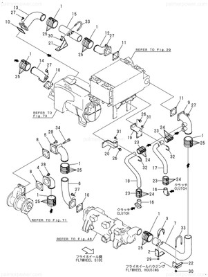 Order YANMAR 148218-49520 Pipe, Water
